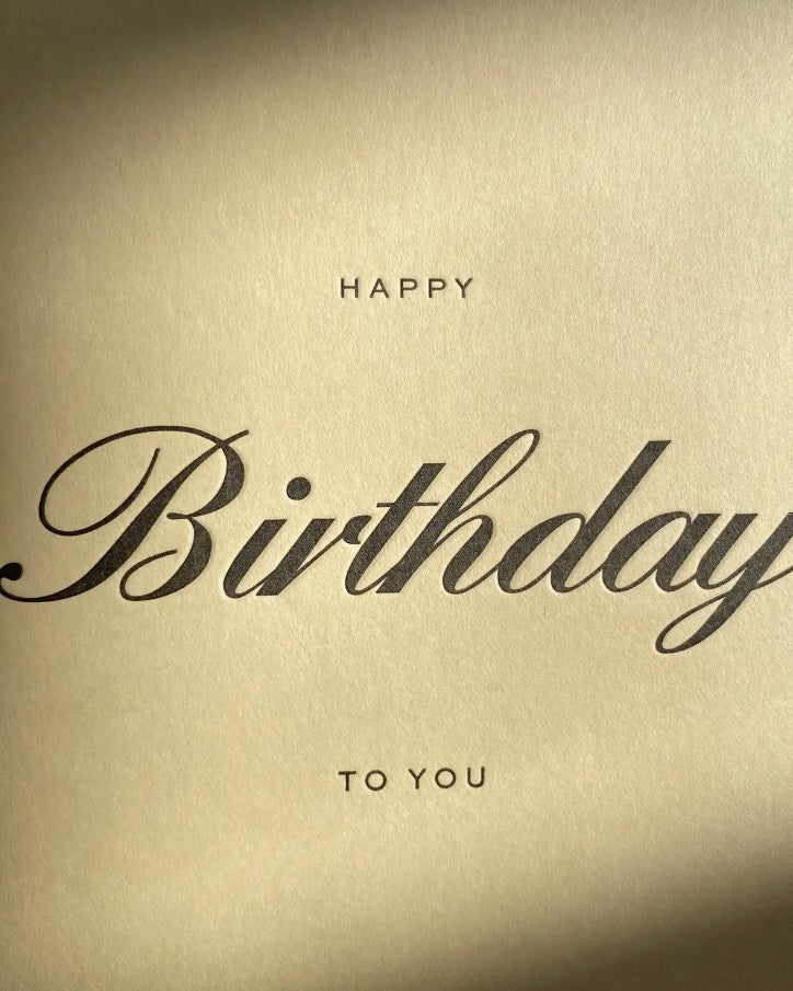 Happy Birthday to You Greeting Card – Add to Any Seattle Flower Delivery