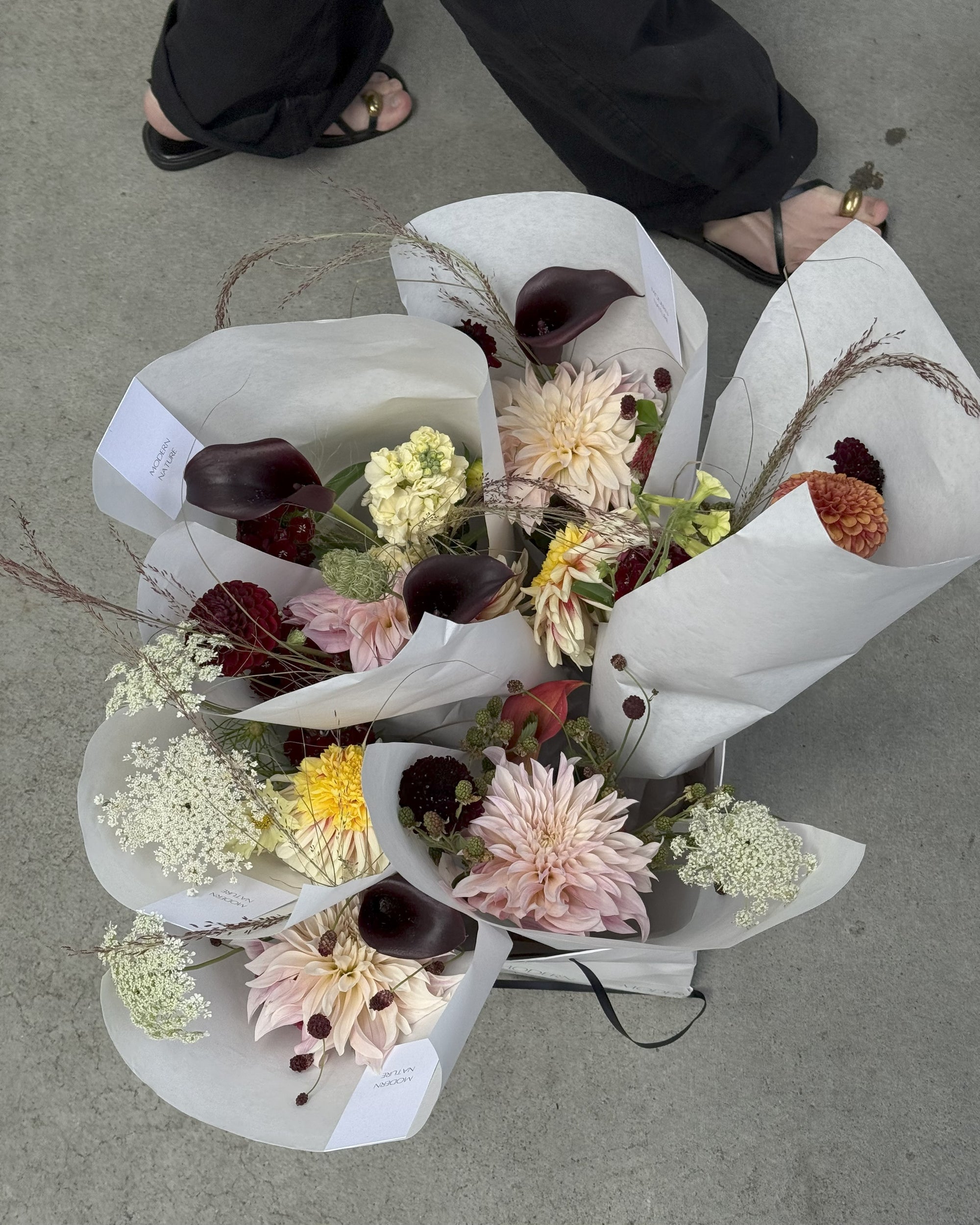 Seasonal Wrapped Bouquet