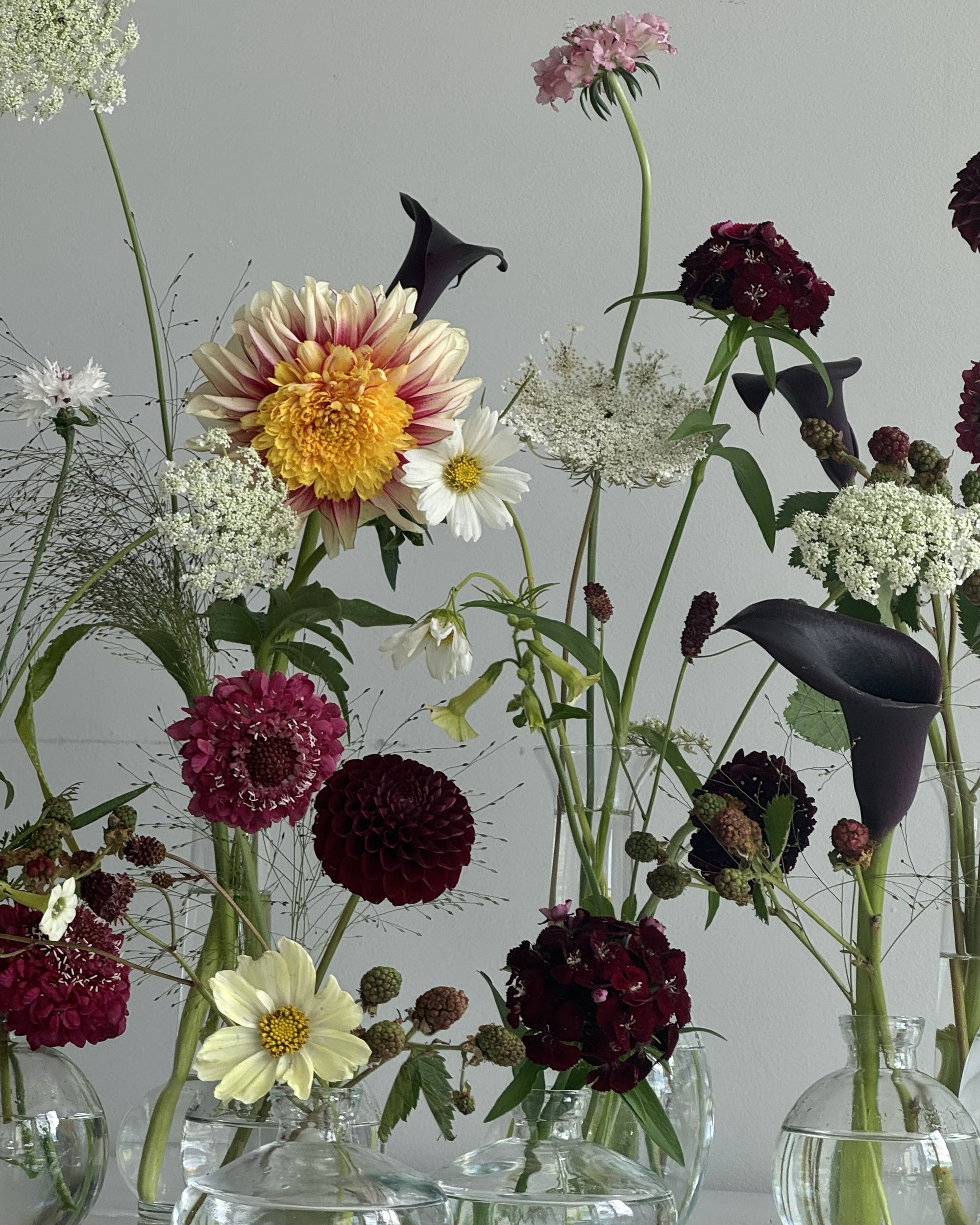 Bud Vases (cluster of 3)