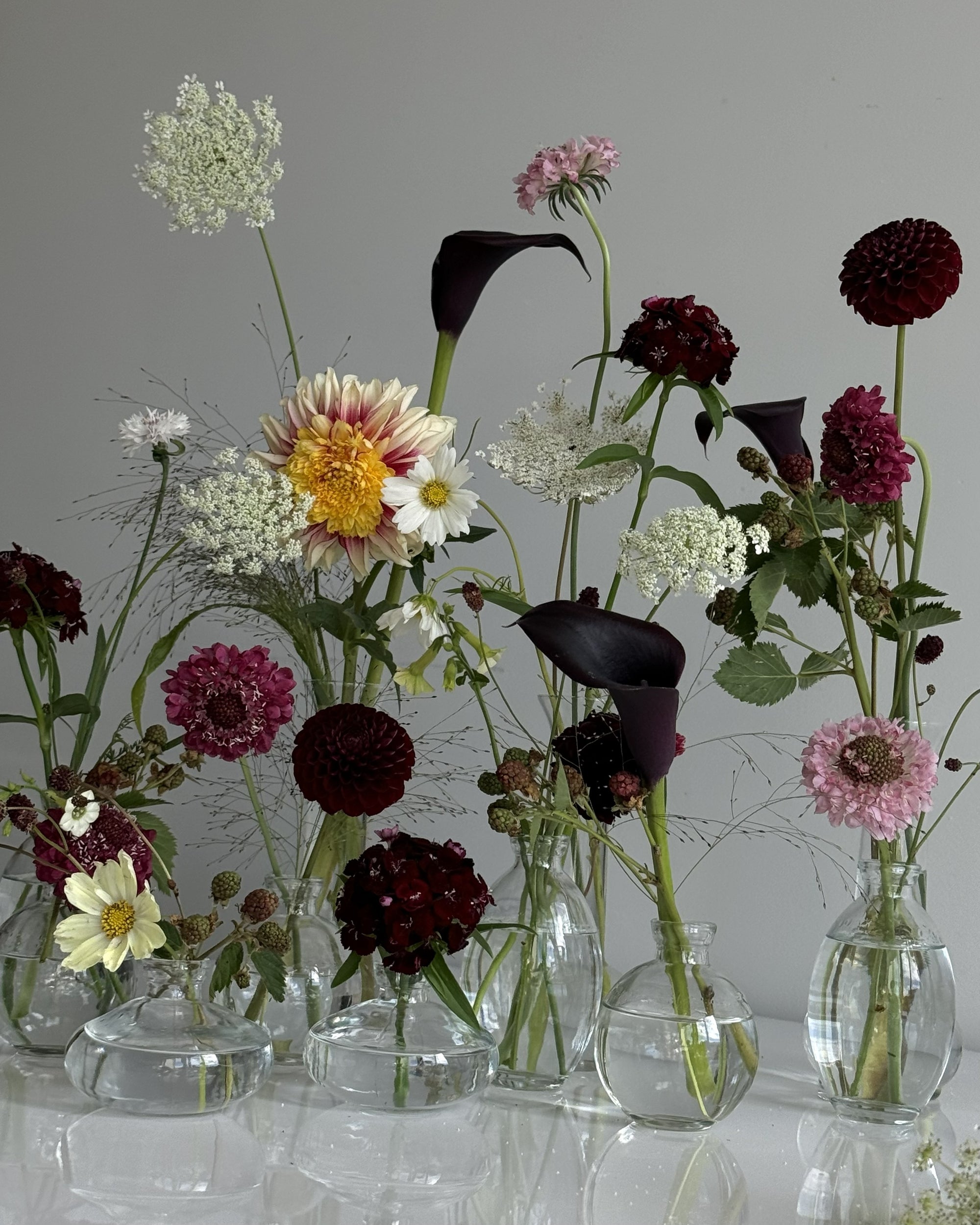 Bud Vases (cluster of 3)