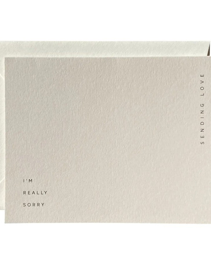 I Am Really Sorry Greeting Card – Add to Flower Bouquet Delivery in Seattle