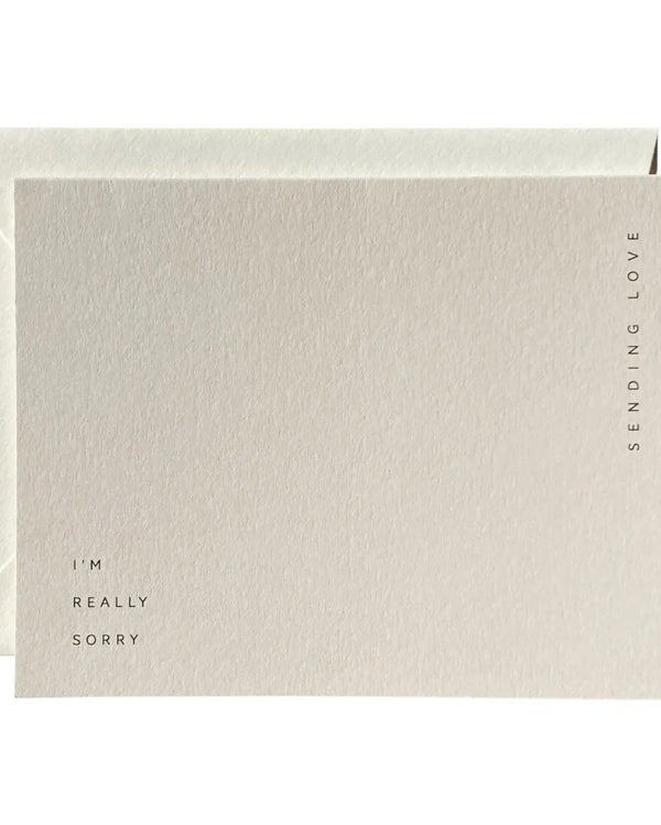 I Am Really Sorry Greeting Card – Add to Flower Bouquet Delivery in Seattle