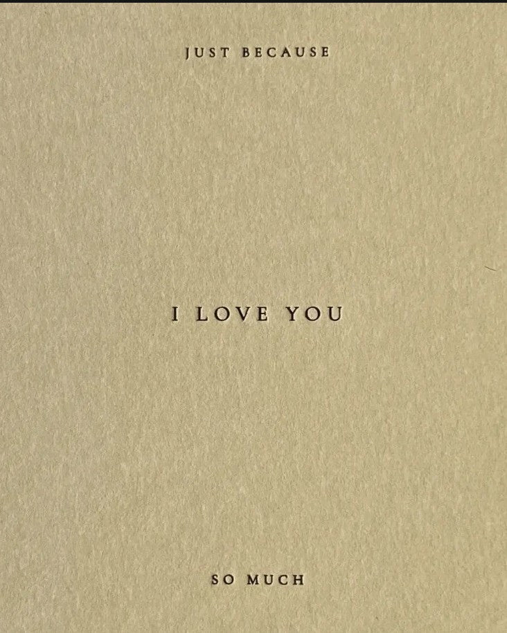 love greeting card for flower delivery in Seattle area