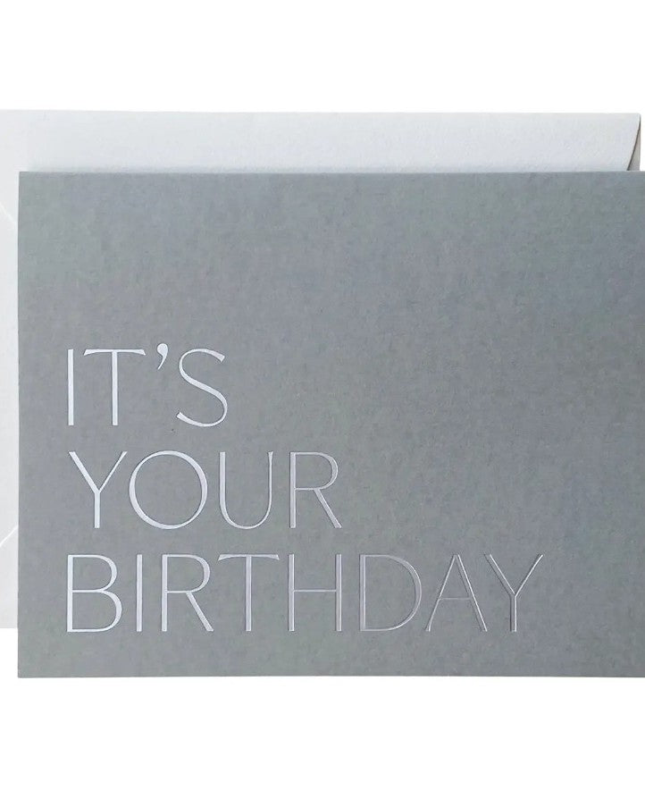 It’s Your Birthday greeting card with handwritten message, available with flower bouquet delivery in Bellevue
