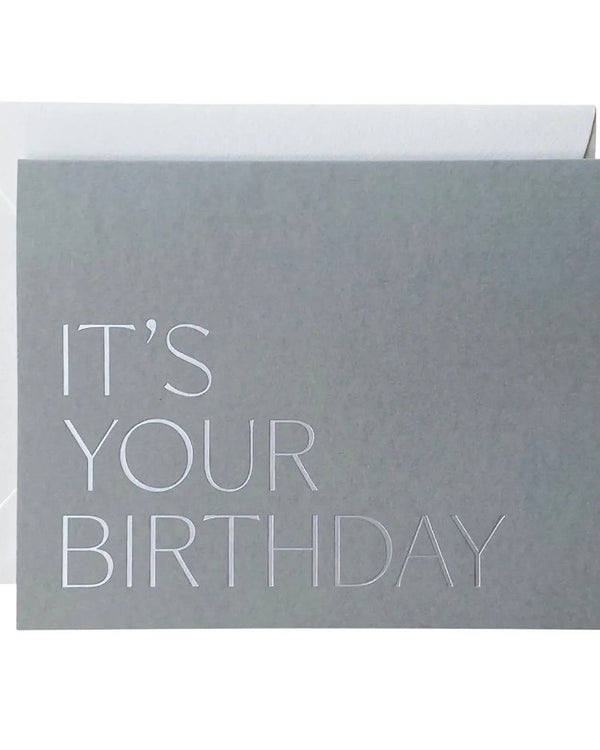 It’s Your Birthday greeting card with handwritten message, available with flower bouquet delivery in Bellevue