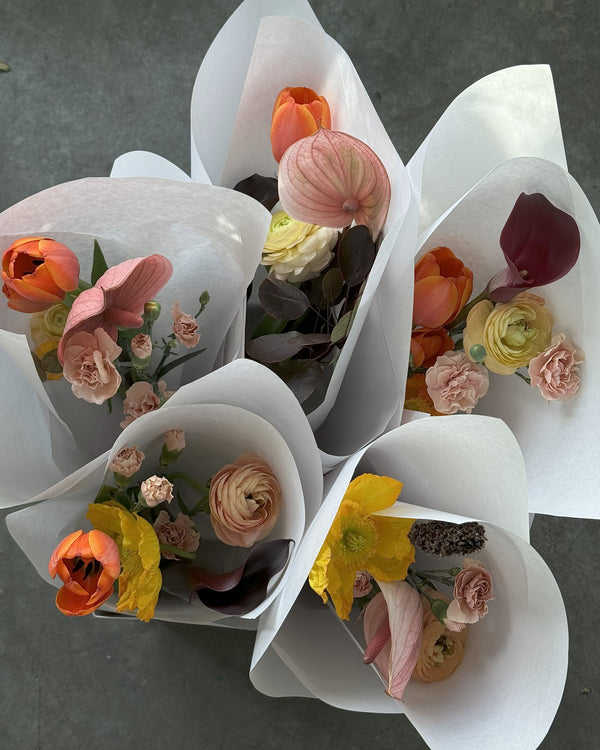 Seasonal Wrapped Bouquet