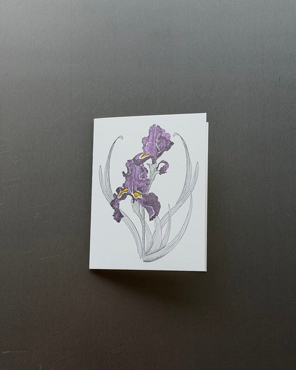 Floral Blank Note Card