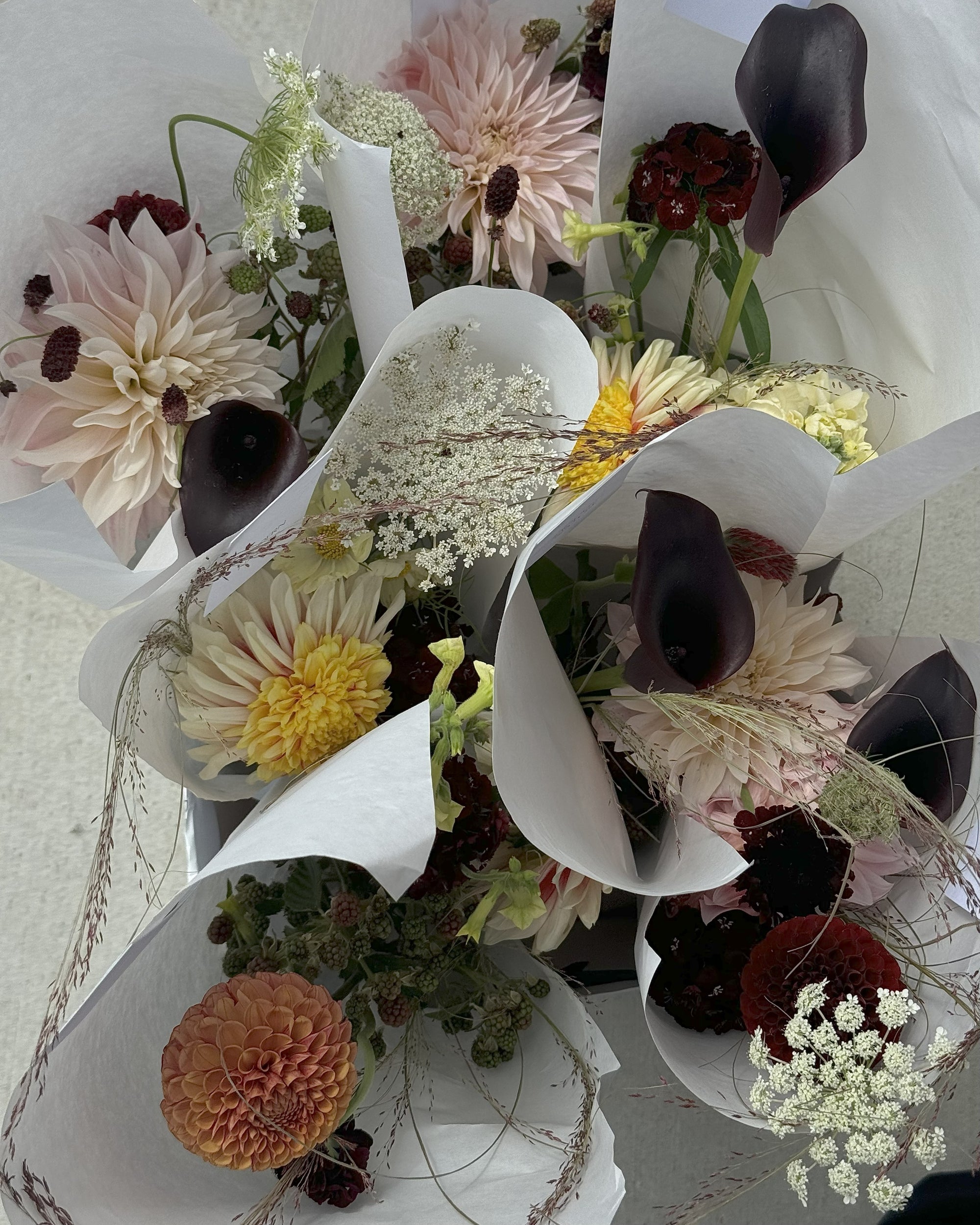 Seasonal Wrapped Bouquet